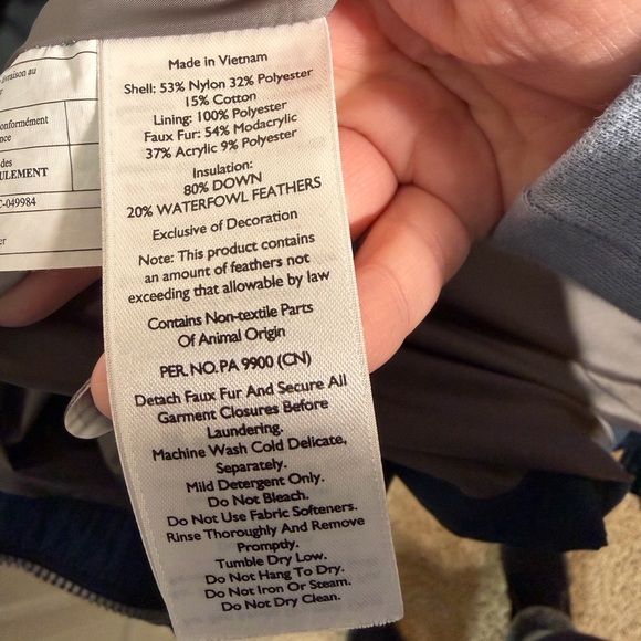 Eddie Bauer Women's Teal Puffer Coat 2XL - Picture 9 of 11